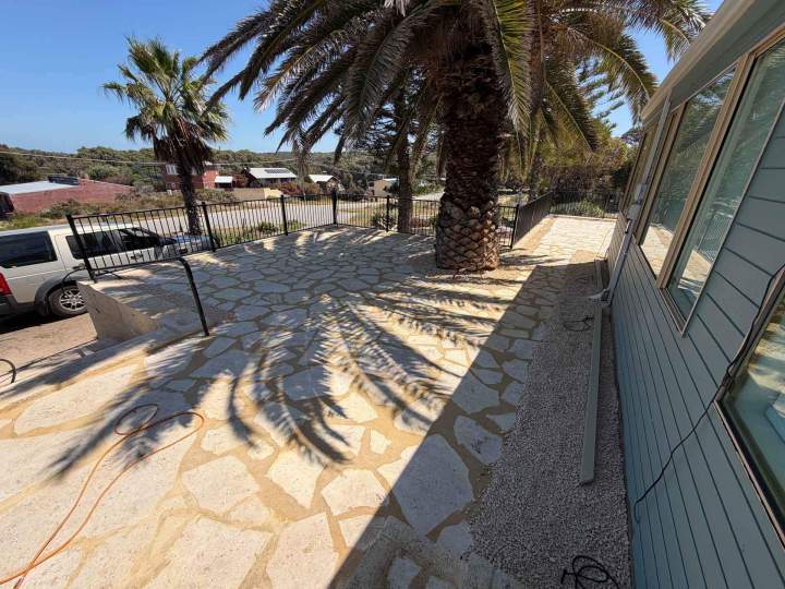 Crazy Paving Terrace Perth