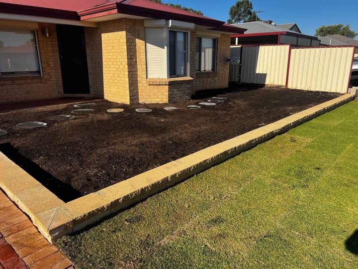 Garden Landscaping with Artificial Turf Perth