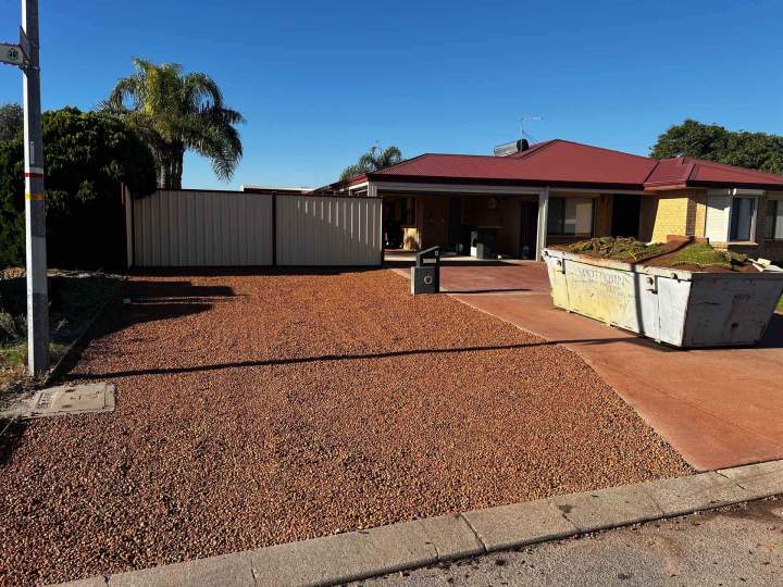 Gravel Yard Creation Perth